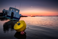 Rhosniegr-Boat-n-Boy