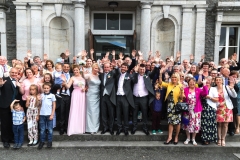 030 - Wedding Party Waving