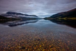 Glencoe Loch Leven Reflections