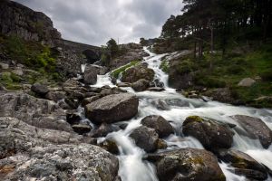 Waterfall off Llyn Ogwen